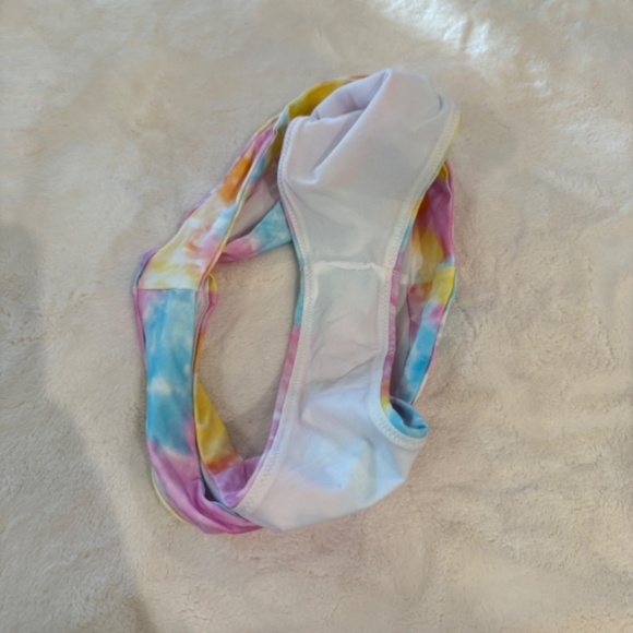 New! BananaMoon Triangle Tie Dye High Waisted Bikini Bottom 31471 - Picture 7 of 11